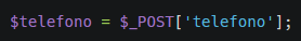 teléfono php